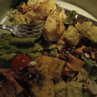 Caesar salad at Vegan Restoran V in Tallinn