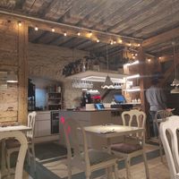 Inside at Vegan Restoran V in Tallinn