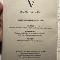   at Vegan Restoran V in Tallinn