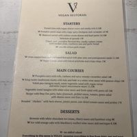   at Vegan Restoran V in Tallinn