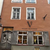 Entrance  at Vegan Restoran V in Tallinn