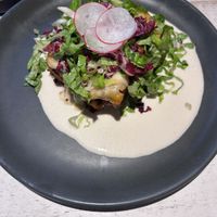 Lentil lasagna  at Vegan Restoran V in Tallinn