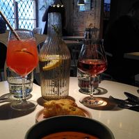 Soup at Vegan Restoran V in Tallinn