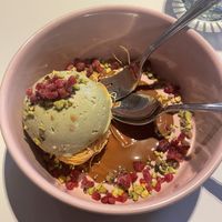 Dubai dessert   at Vegan Restoran V in Tallinn