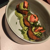 Arancini at Vegan Restoran V in Tallinn