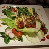 Tacos at Vegan Restoran V in Tallinn