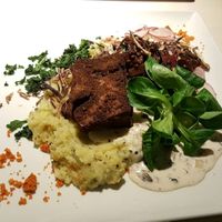 Breaded tofu and mash ☆☆☆☆☆ at Vegan Restoran V in Tallinn