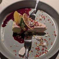 Orange cake 😍 at Vegan Restoran V in Tallinn