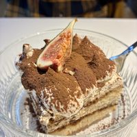 Tiramisu  at Vegan Restoran V in Tallinn
