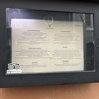 Menu (dishes)  at Vegan Restoran V in Tallinn