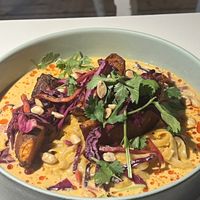 Sweet potato curry  at Vegan Restoran V in Tallinn