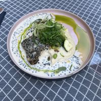 "fish" fillet  at Vegan Restoran V in Tallinn