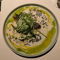Fish at Vegan Restoran V in Tallinn