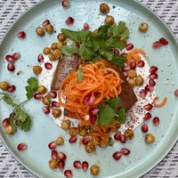 Sweet potato   at Vegan Restoran V in Tallinn