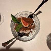 Tiramisu at Vegan Restoran V in Tallinn