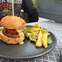 Burger  at Vegan Restoran V in Tallinn