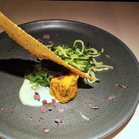 Seafood platter at Vegan Restoran V in Tallinn