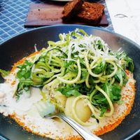 Burrito and Stuffed Shells at Vegan Restoran V in Tallinn