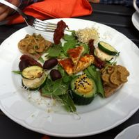 appetizer at Vegan Restoran V in Tallinn