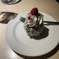 Tasty dessert!  at Vegan Restoran V in Tallinn