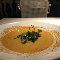 Best Pumpkin Soup I’ve Ever Had  at Vegan Restoran V in Tallinn