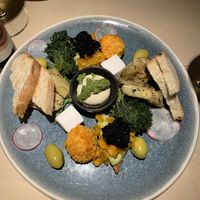 snack platter for 2 at Vegan Restoran V in Tallinn