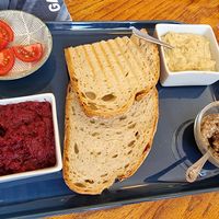 Vegan platter at Káli Cool in Kaptalantoti