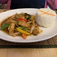 Spicy tofu dish  at Miss Ying Thai Food and Shop in Dingwall