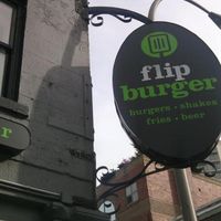 Outside at Flipburger - Argyle in Halifax