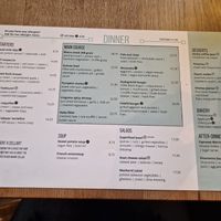 Dinner menu at Toque Toque Foodcafé  in Utrecht