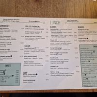 Lunch menu at Toque Toque Foodcafé  in Utrecht