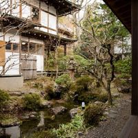 Interior gardens at Ekoin in Koya