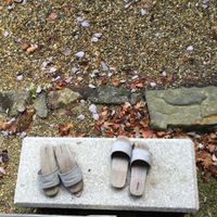 Entrance to garden at Ekoin in Koya