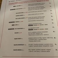 Vegan and gluten free options are clearly labelled   at Ohy-Ahy in Województwo Lubuskie