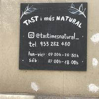   at Tast i mes Natural in Barcelona