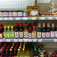 Sauces at iVegan Supermarket in Taipei