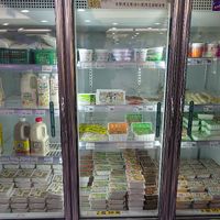 Huge selection of tofu at iVegan Supermarket in Taipei