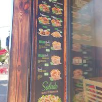 Menu at L'Atelier Cours Julien in Marseille