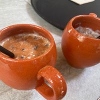 Cha latte really really nice at Temple Natura in Mallorca