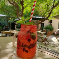 Lemonade at Temple Natura in Mallorca