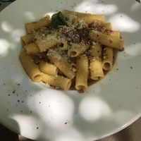 Vegan Carbonara  at Temple Natura in Mallorca