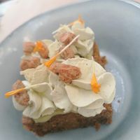 Carrot cake   at Temple Natura in Mallorca