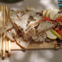 Cheese board at Temple Natura in Mallorca