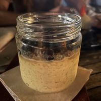 Rice pudding  at Temple Natura in Mallorca