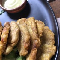 Green plantains  at Temple Natura in Mallorca