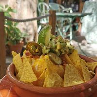 Delicious nachos 🤩 at Temple Natura in Mallorca