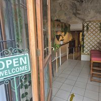Welcoming Entrance at Temple Natura in Mallorca