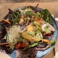 Quinoa bowl   at Temple Natura in Mallorca
