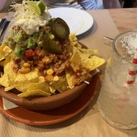 Backs with chilli and cheese   at Temple Natura in Mallorca