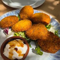 Vegan Croquettas at Temple Natura in Mallorca